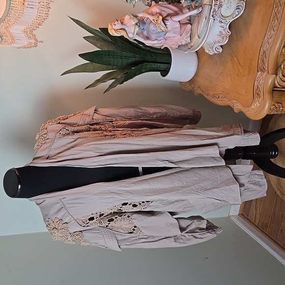 Vintage 80s open front embellished cardigan - Picture 1 of 7